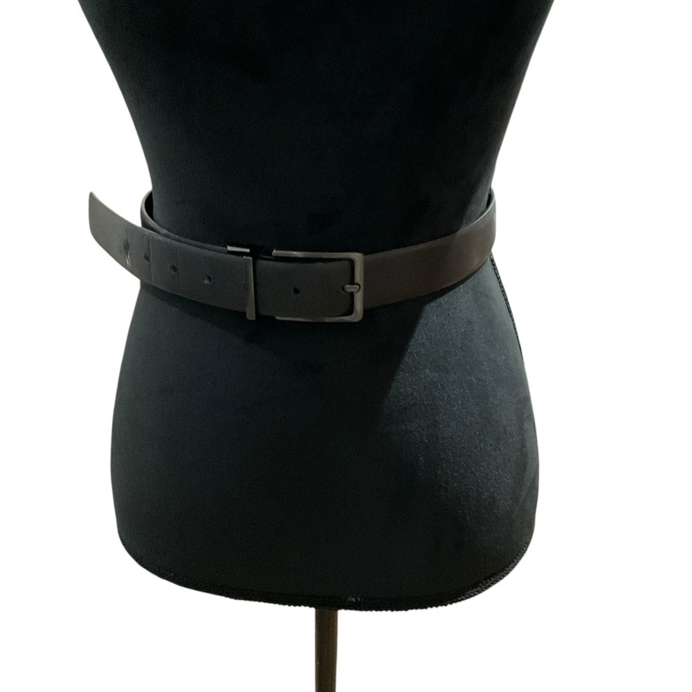 Perry Ellis Black and Brown Reversible Belt